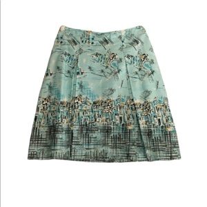Sheri Martin New York Pleated Skirt Size 8 Petite